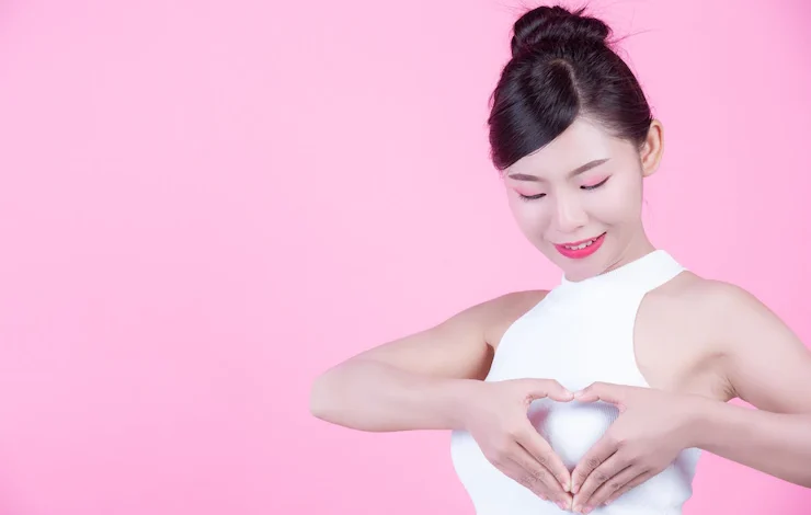 Examen de mama joven mastitis